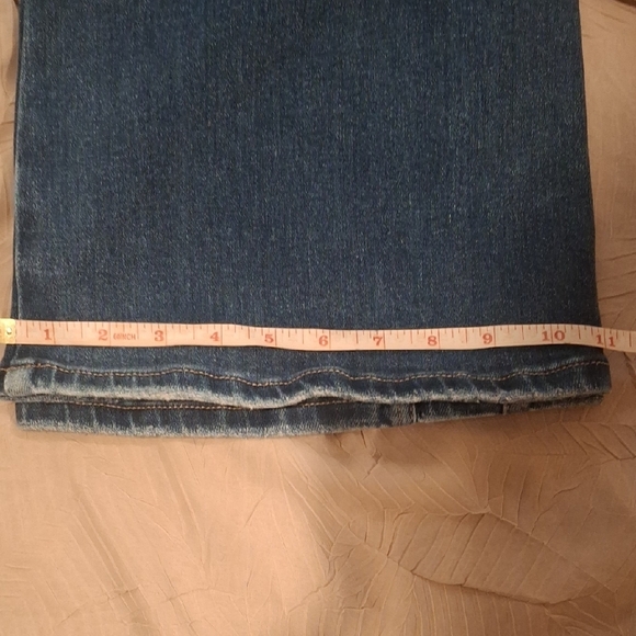 KanCan Women's Straight Leg Jeans - Dark Blue - Picture 6 of 8